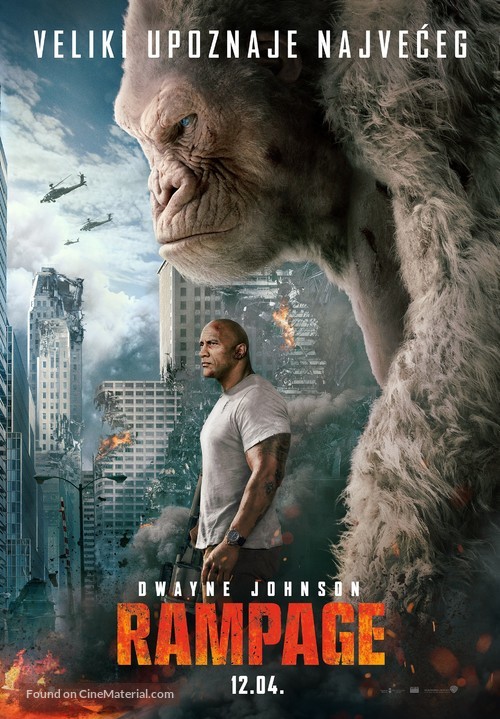 Rampage - Serbian Movie Poster