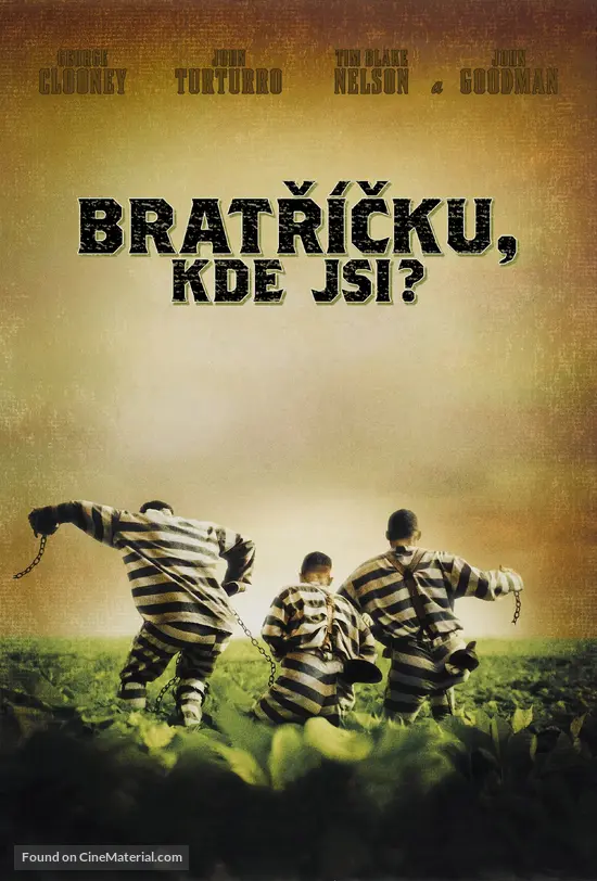 O Brother, Where Art Thou? - Czech Movie Poster