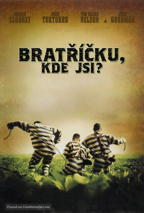 O Brother, Where Art Thou? - Czech Movie Poster