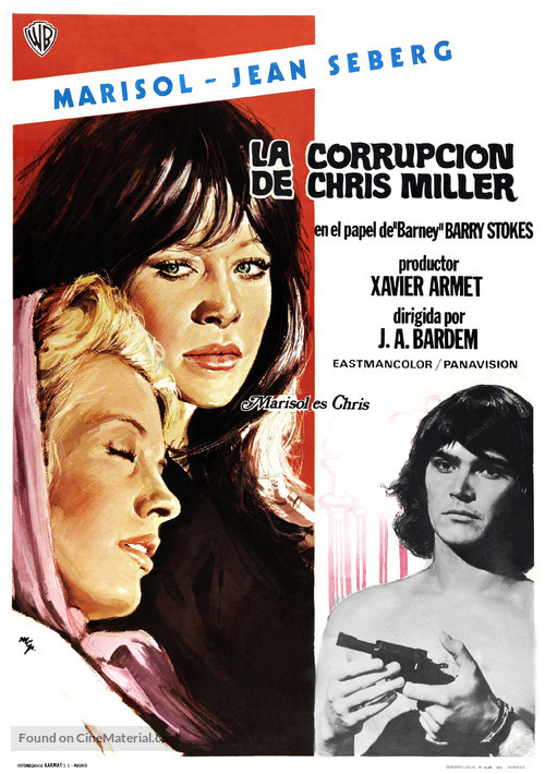 Corrupci&oacute;n de Chris Miller, La - Spanish Movie Poster