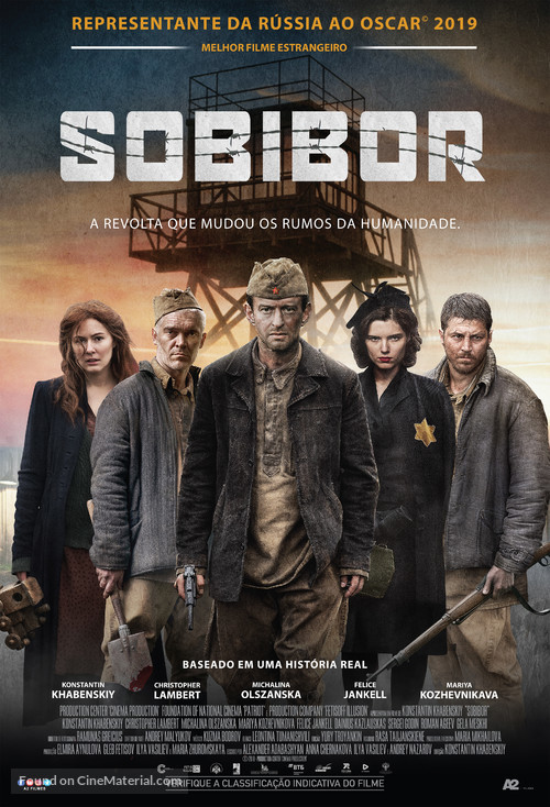 Escape from Sobibor - Brazilian Movie Poster