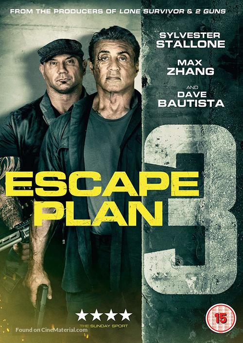 Escape Plan: The Extractors - British Movie Cover