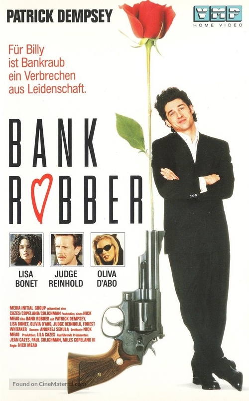 Bank Robber - German VHS movie cover
