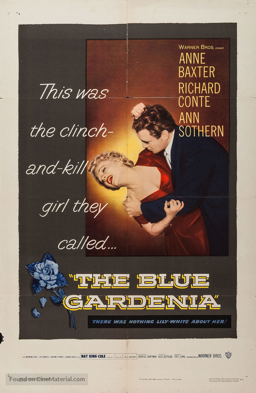 The Blue Gardenia - Movie Poster