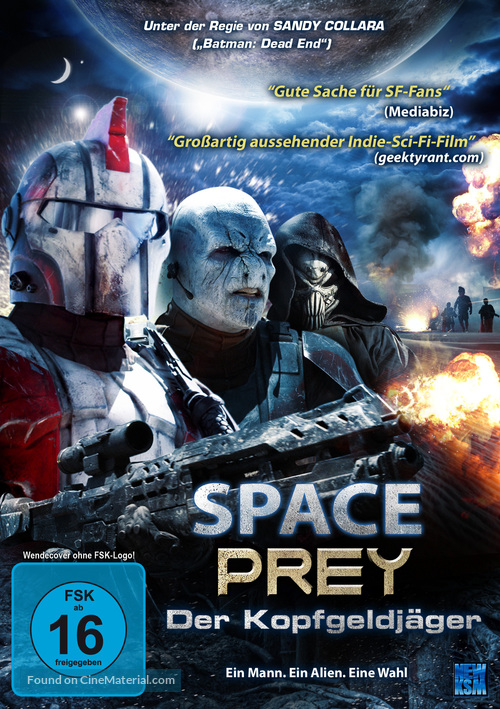 Hunter Prey - German DVD movie cover