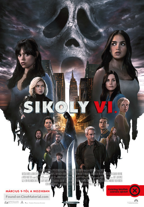Scream VI - Hungarian Movie Poster
