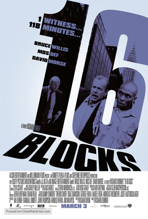 16 Blocks - Movie Poster