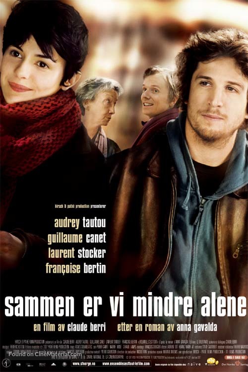 Ensemble, c&#039;est tout - Norwegian poster