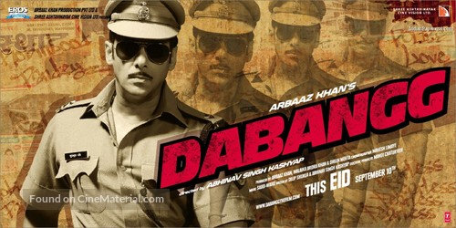 Dabangg - Indian Movie Poster