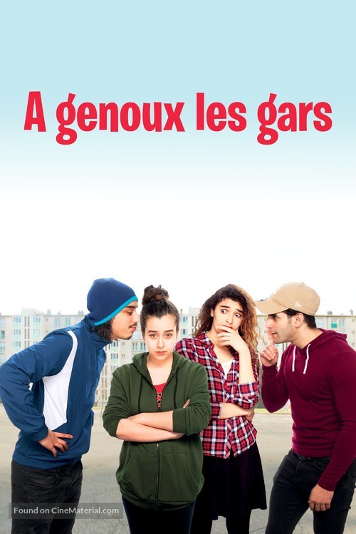 A genoux les gars - French Movie Cover