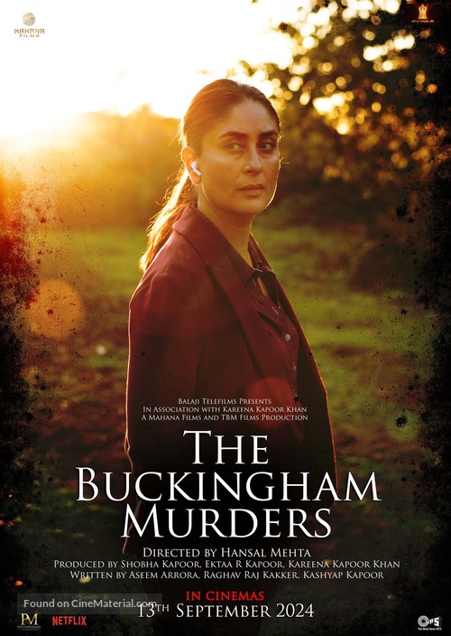 The Buckingham Murders - Indian Movie Poster