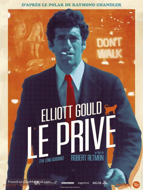 The Long Goodbye - French Re-release movie poster