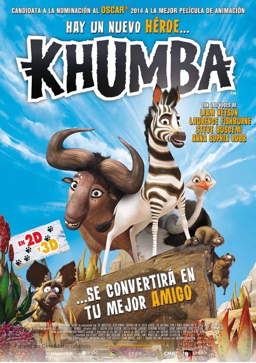 Khumba - Spanish Movie Poster