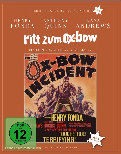 The Ox-Bow Incident - German Blu-Ray movie cover