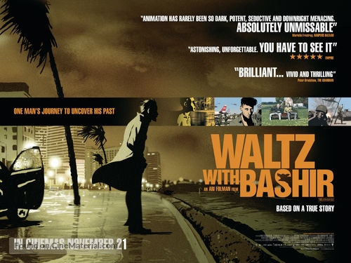 Vals Im Bashir - British Movie Poster