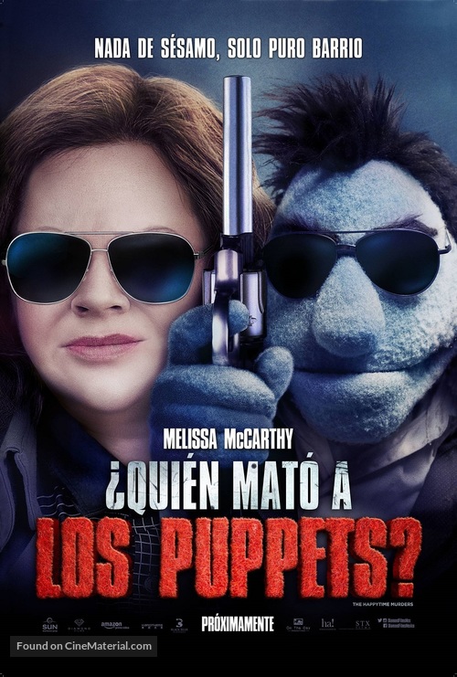 The Happytime Murders - Mexican Movie Poster