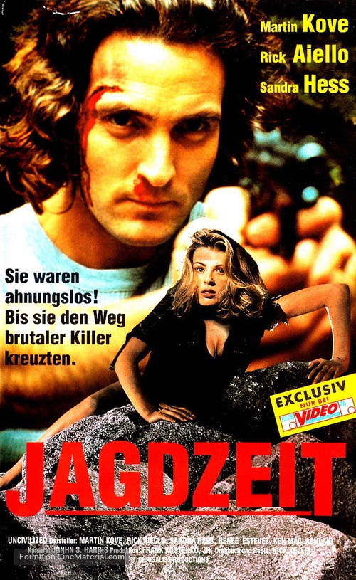 Endangered - German VHS movie cover