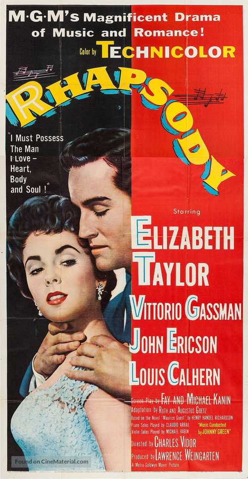 Rhapsody - Movie Poster