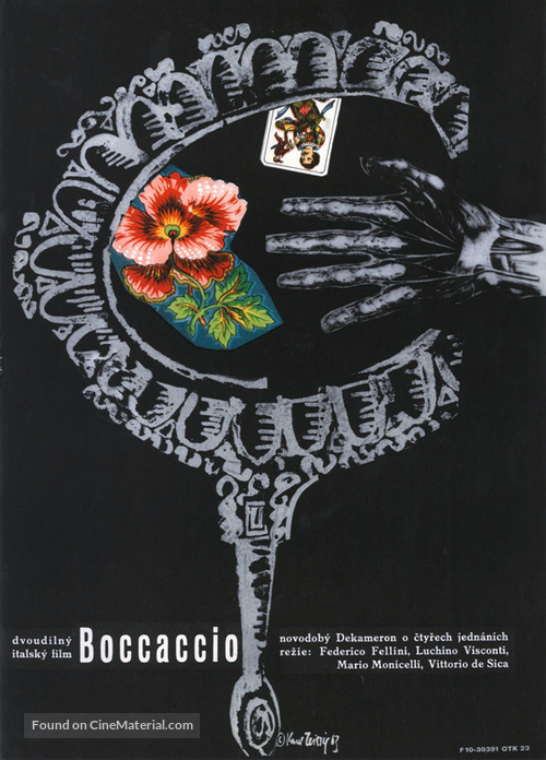 Boccaccio &#039;70 - Czech Movie Poster