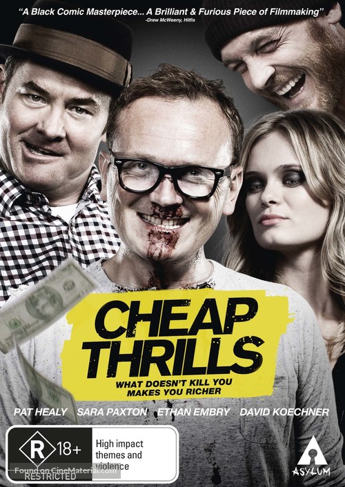 Cheap Thrills - Australian DVD movie cover