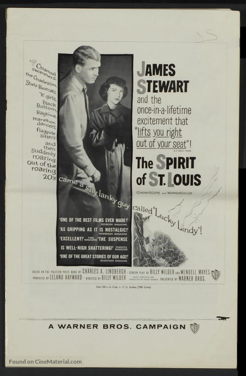 The Spirit of St. Louis - poster