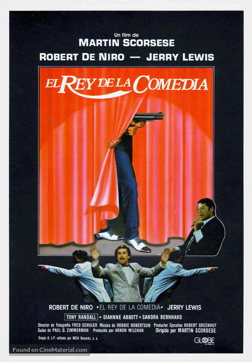 The King of Comedy - Spanish Movie Poster