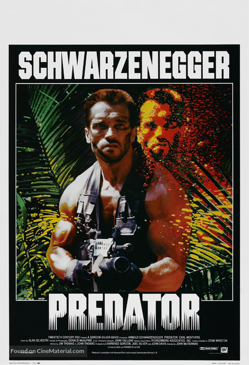Predator - Belgian Movie Poster