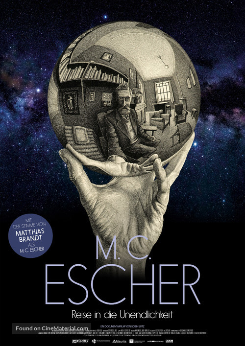 Escher: Het Oneindige Zoeken - German Movie Poster