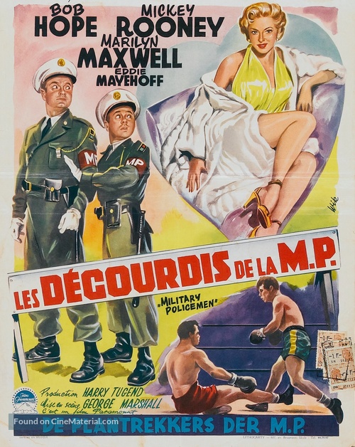 Off Limits - Belgian Movie Poster