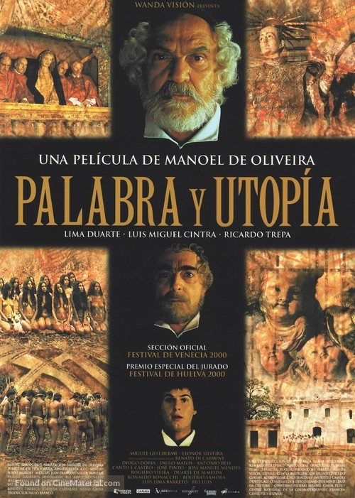 Palavra e Utopia - Spanish Movie Poster