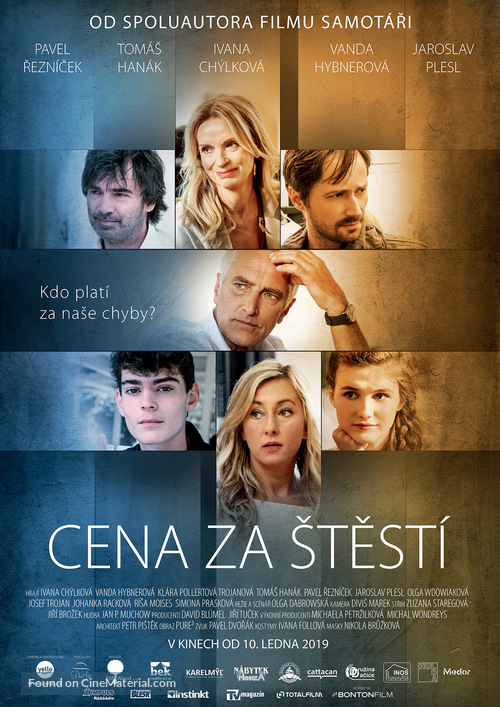 Cena za stest&iacute; - Czech Movie Poster