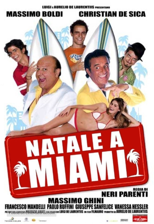 Natale a Miami - Italian Movie Poster
