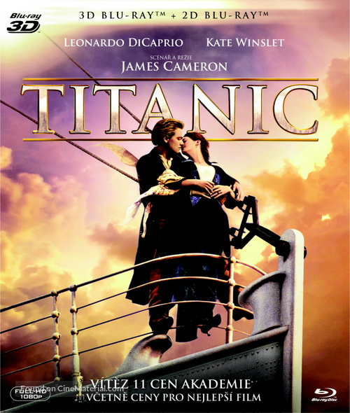 Titanic - Czech Blu-Ray movie cover