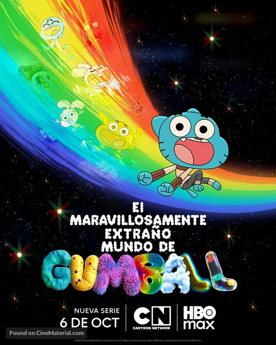 "The Wonderfully Weird World of Gumball" - Argentinian Movie Poster