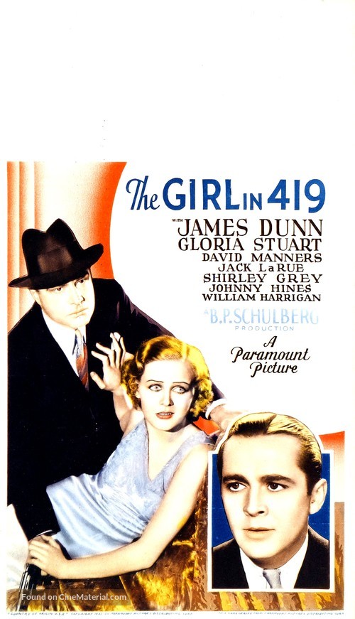 The Girl in 419 - Movie Poster