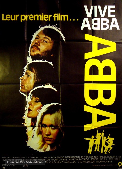 ABBA: The Movie - French Movie Poster