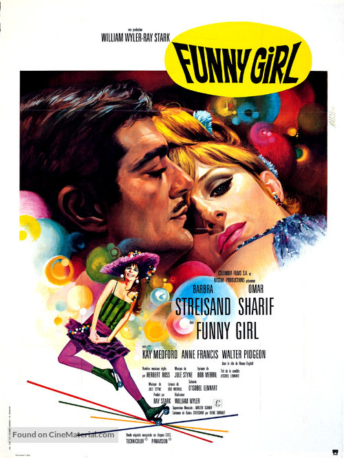 Funny Girl - French Movie Poster