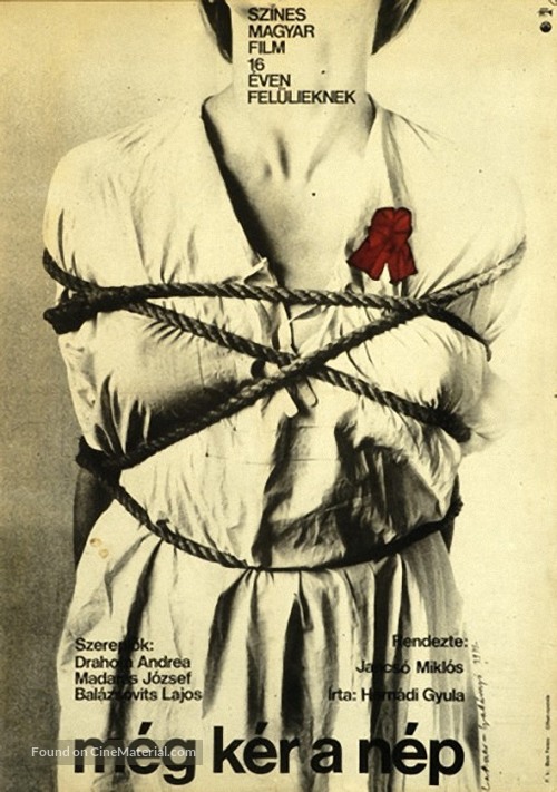M&eacute;g k&eacute;r a n&eacute;p - Hungarian Movie Poster