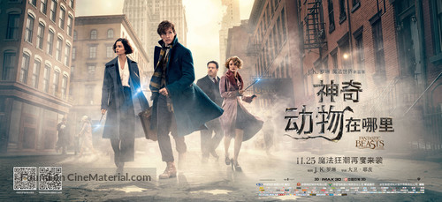 Fantastic Beasts and Where to Find Them - Chinese Movie Poster