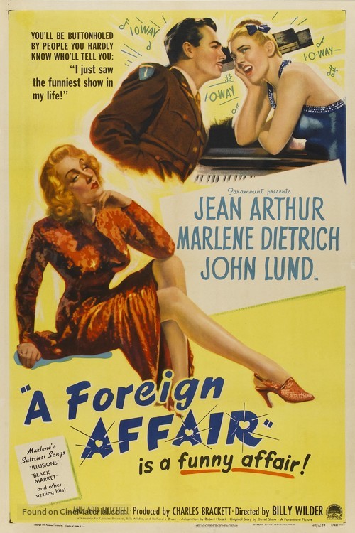 A Foreign Affair - Movie Poster