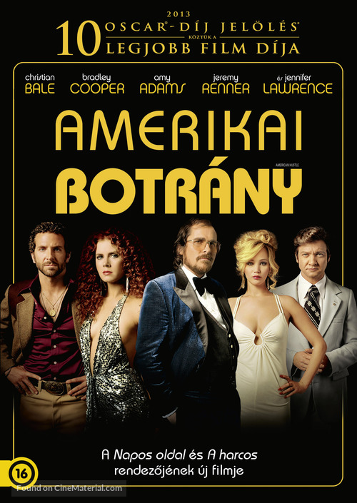 American Hustle - Hungarian Movie Cover