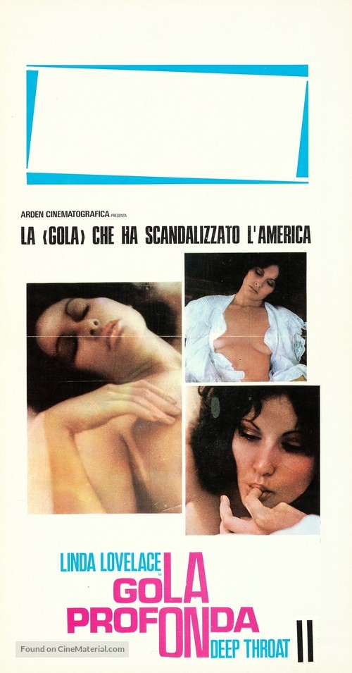 Deep Throat Part II - Italian Movie Poster