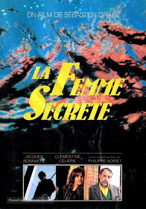 La femme secr&egrave;te - French Movie Poster