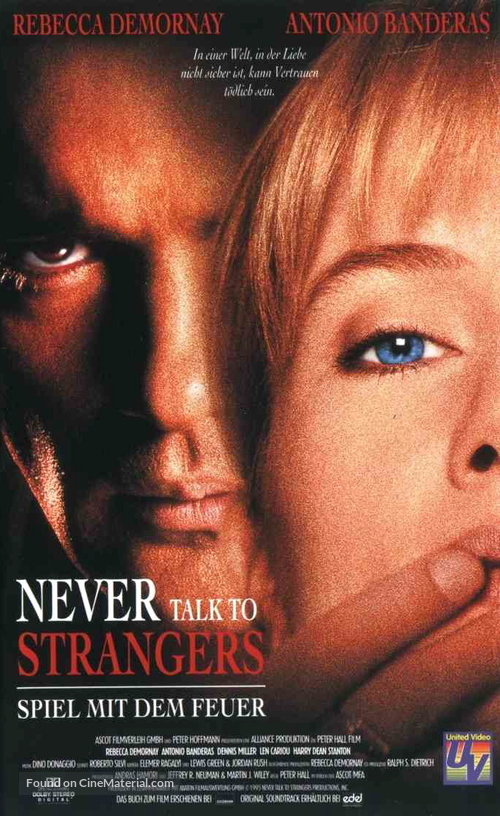 Never Talk to Strangers - German Movie Cover