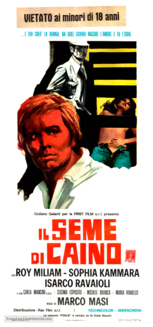 Il seme di Caino - Italian Movie Poster