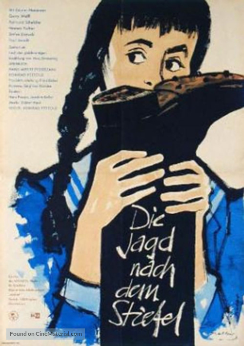 Die Jagd nach dem Stiefel - German Movie Poster