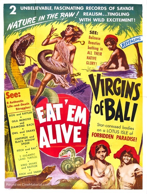 Eat &#039;Em Alive - Combo movie poster