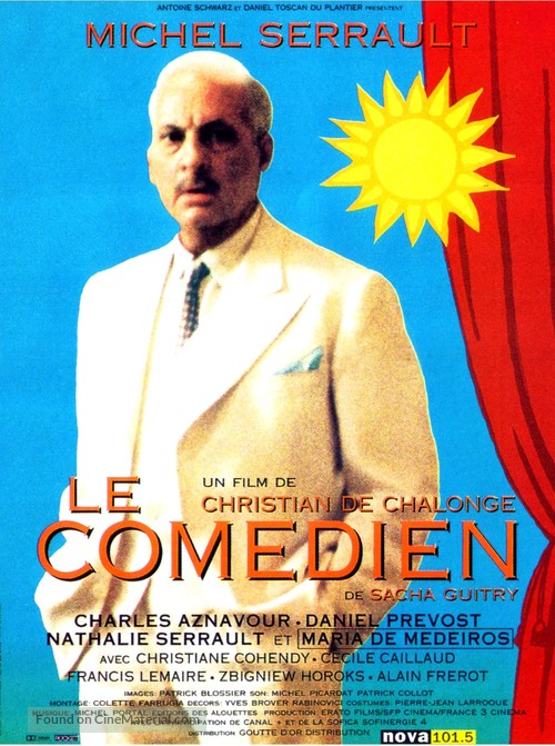 Le com&eacute;dien - French Movie Poster