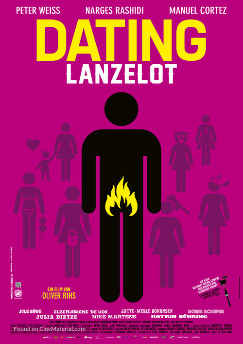 Dating Lanzelot - German Movie Poster