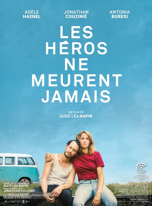 Les h&eacute;ros ne meurent jamais - French Movie Poster